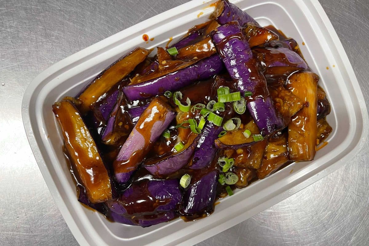69. Yu Xiang Eggplant (Vegetarian)