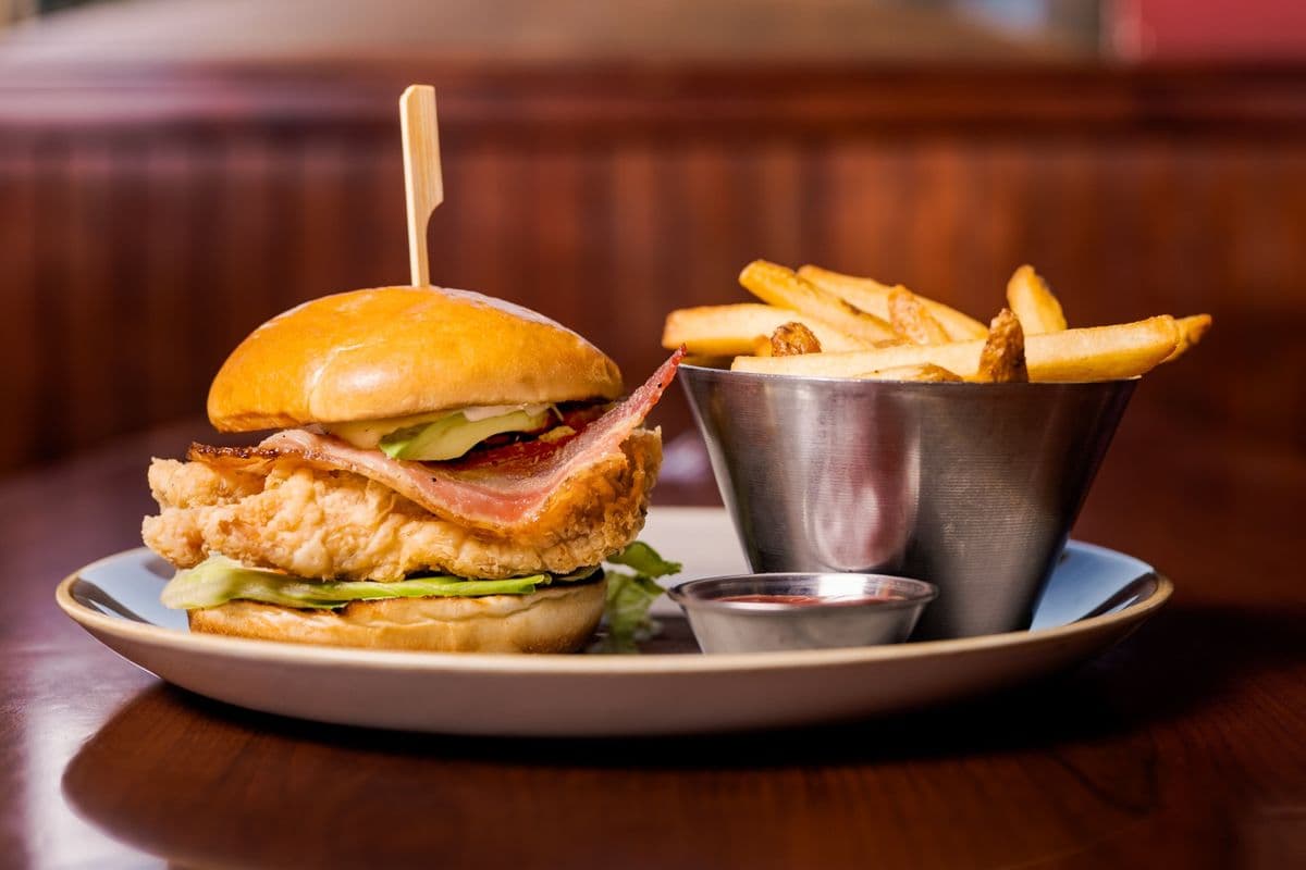 Crunchy Chicken Avocado Sandwich