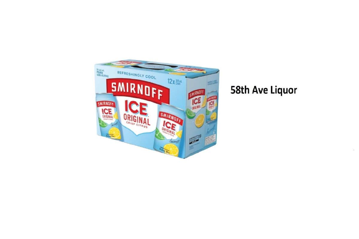SMIRNOFF ICE CANS (1 x 12x355ML)