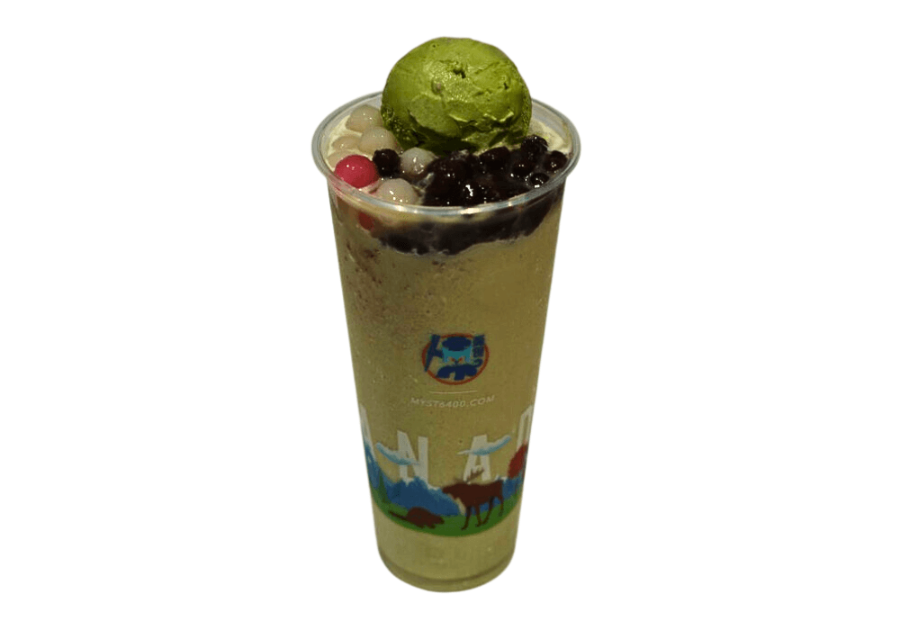Uchikinoki Matcha Ice Cream Smoothie / 宇治金時冰淇淋雪泥
