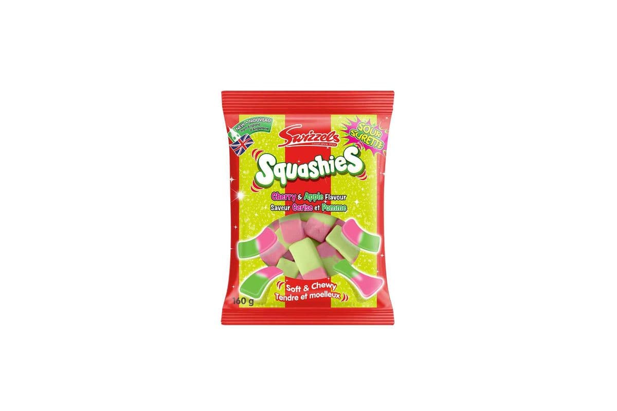 Squashies Sour Cherry &Apple 150-170gm