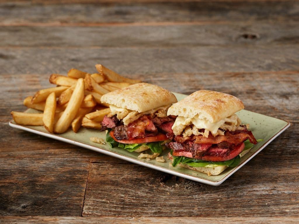 Beef Tenderloin, Bacon & Swiss