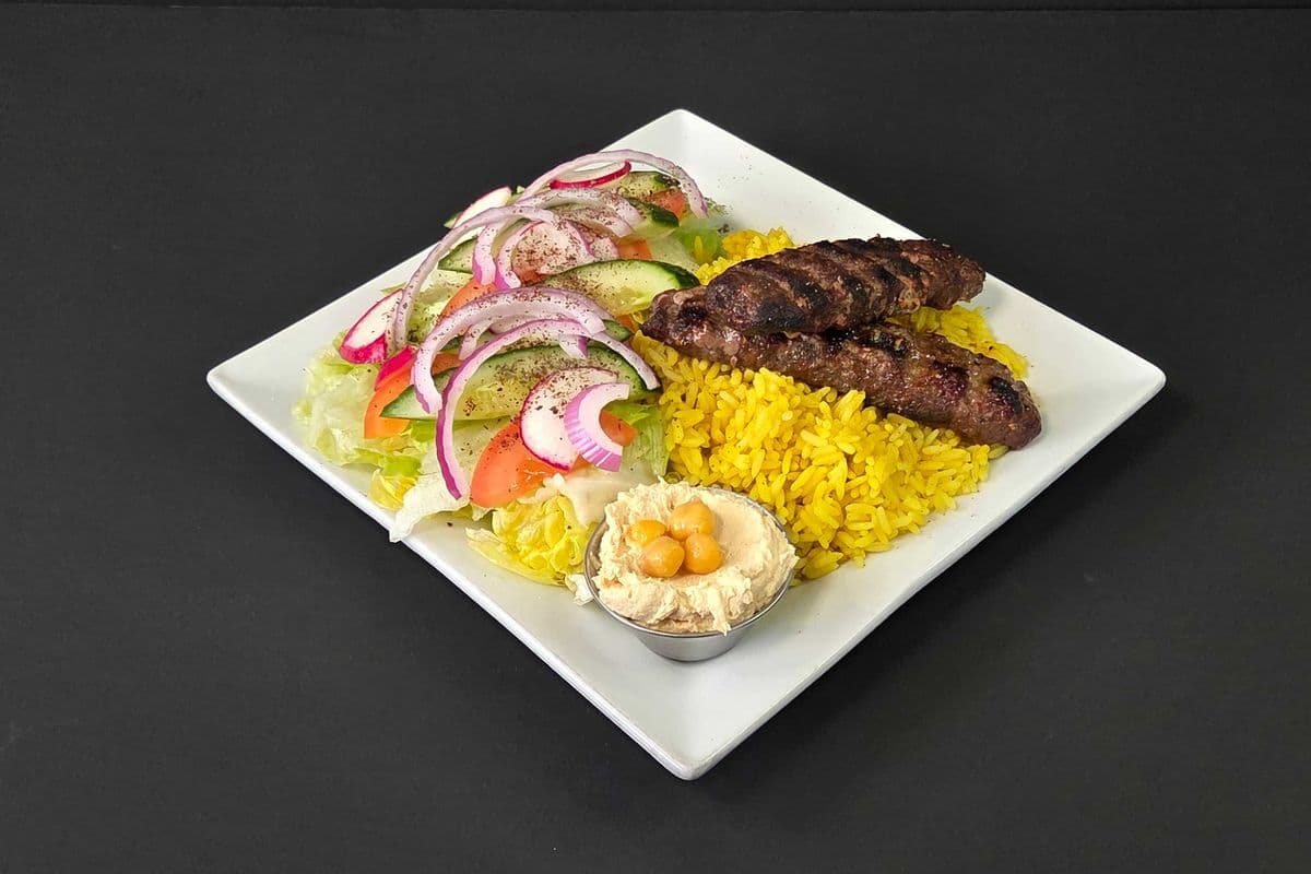 Kafta Kabob Platter