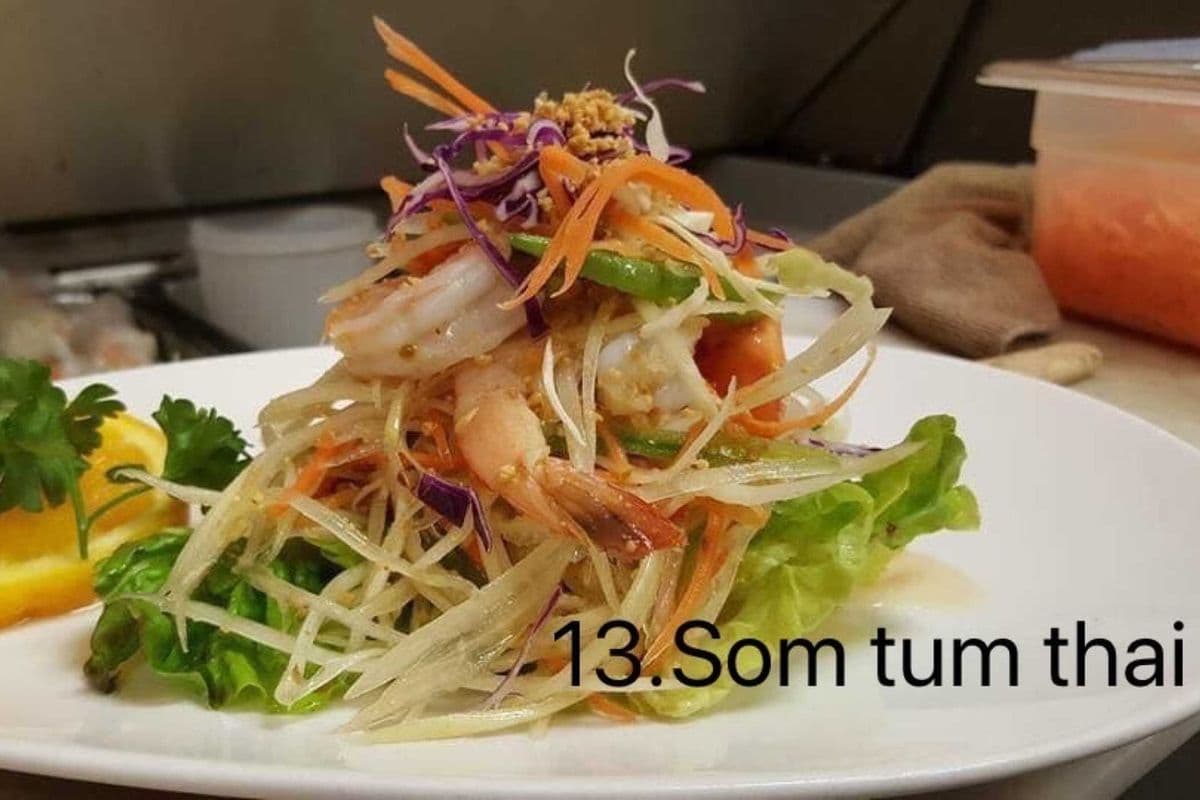 13. Som Tam Thai Salad