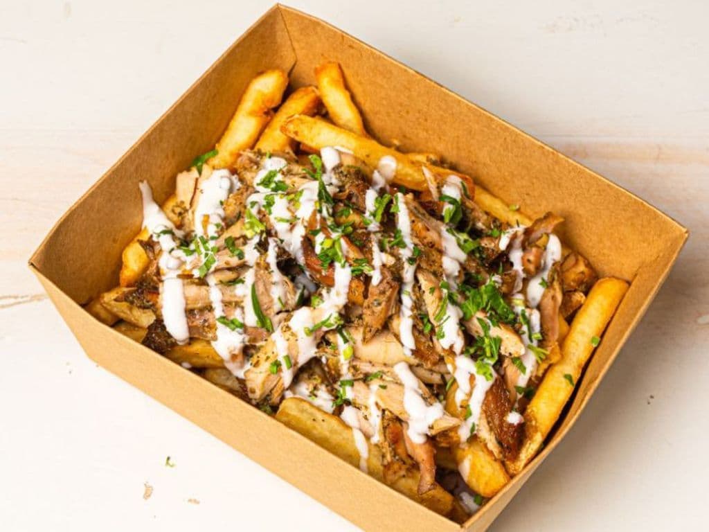 Chicken Gyro Box + Fries