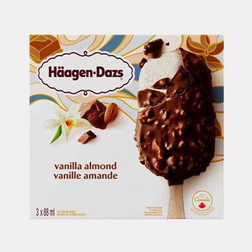 Häagen-Dazs Vanille amande (3 x 88mL) / Häagen-Dazs Vanilla Almond (3 x 88mL)