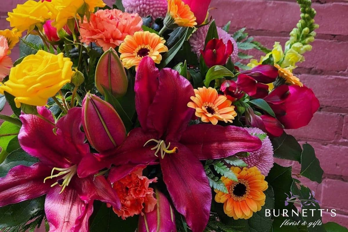 Deluxe Wrapped Flowers