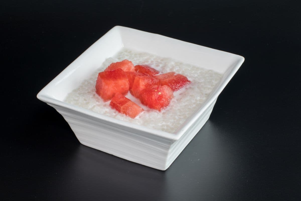 Sago with Watermelon and Coconut Milk 鲜西瓜西米露