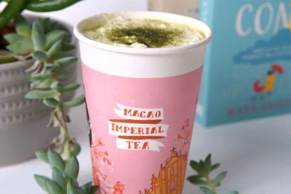 Hot Cream cheese Matcha