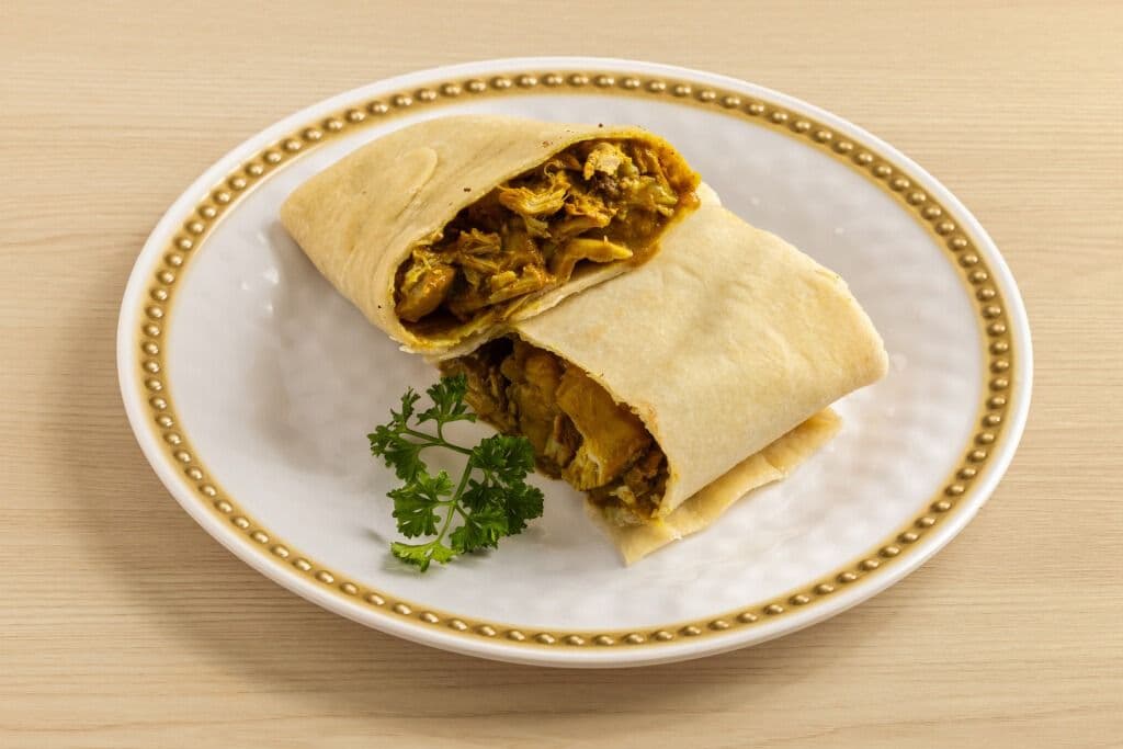 Curry Chicken Roti