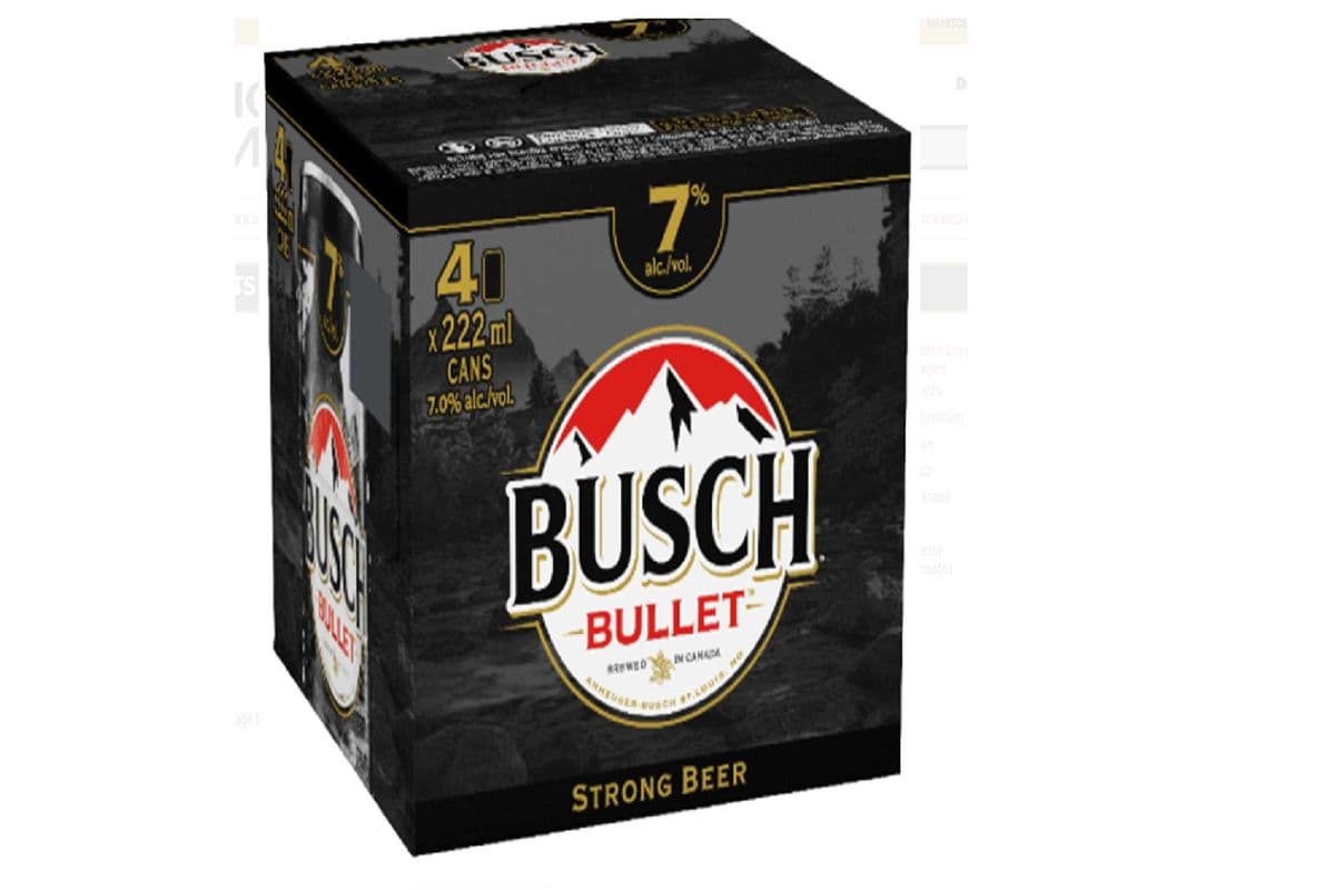 Busch Bullet (4 x 222 ml can)