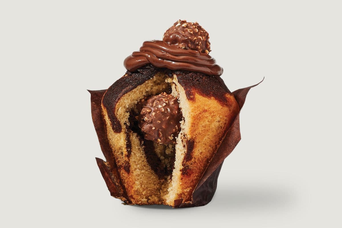 Muffin au Ferrero Rocher / Ferrero Rocher Muffin