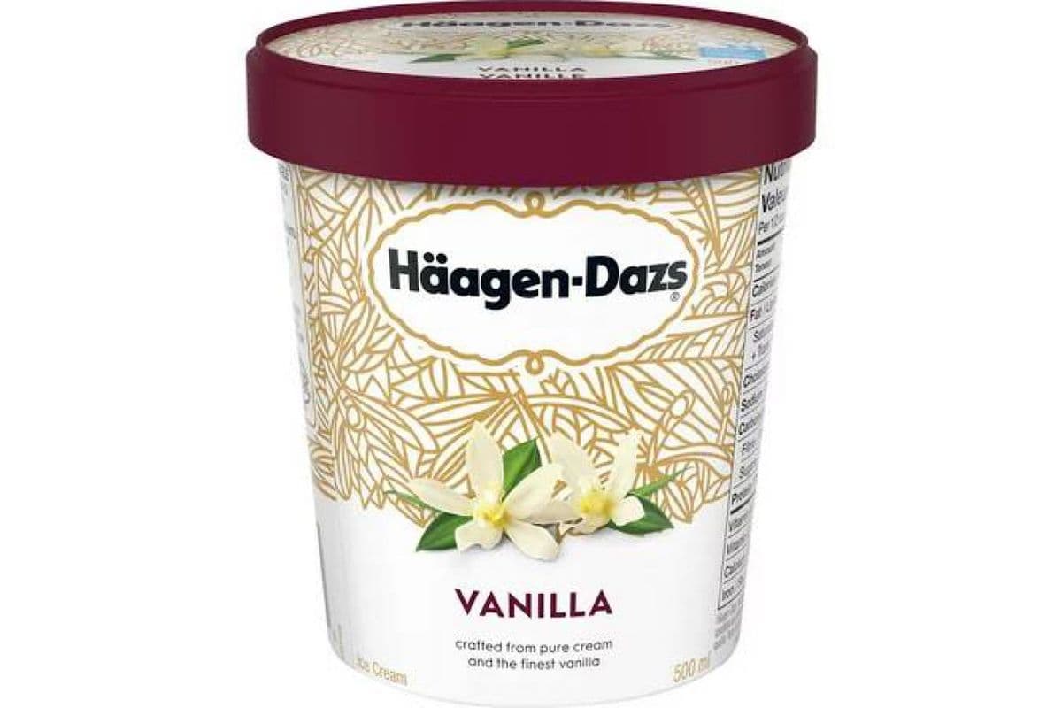 Häagens Dazs (Pot / Jar) - Vanille / Vanilla (450 ml)