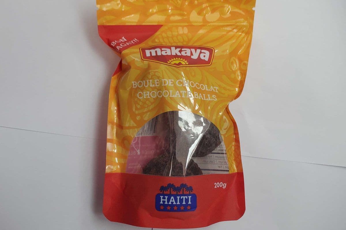 MAKAYA BOULE DE CHOCOLAT HAITIEN (200 GR)
