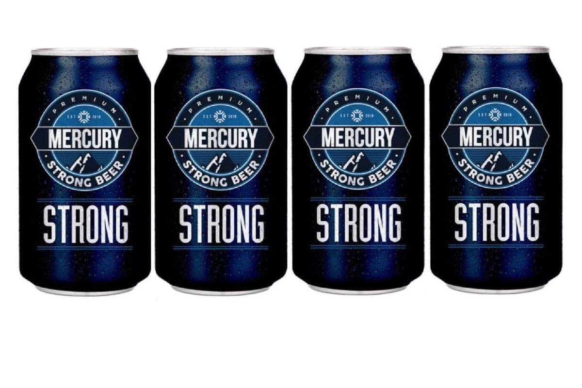 Mercury Strong (6 Pack Cans) (6 x 355 ml Cans)