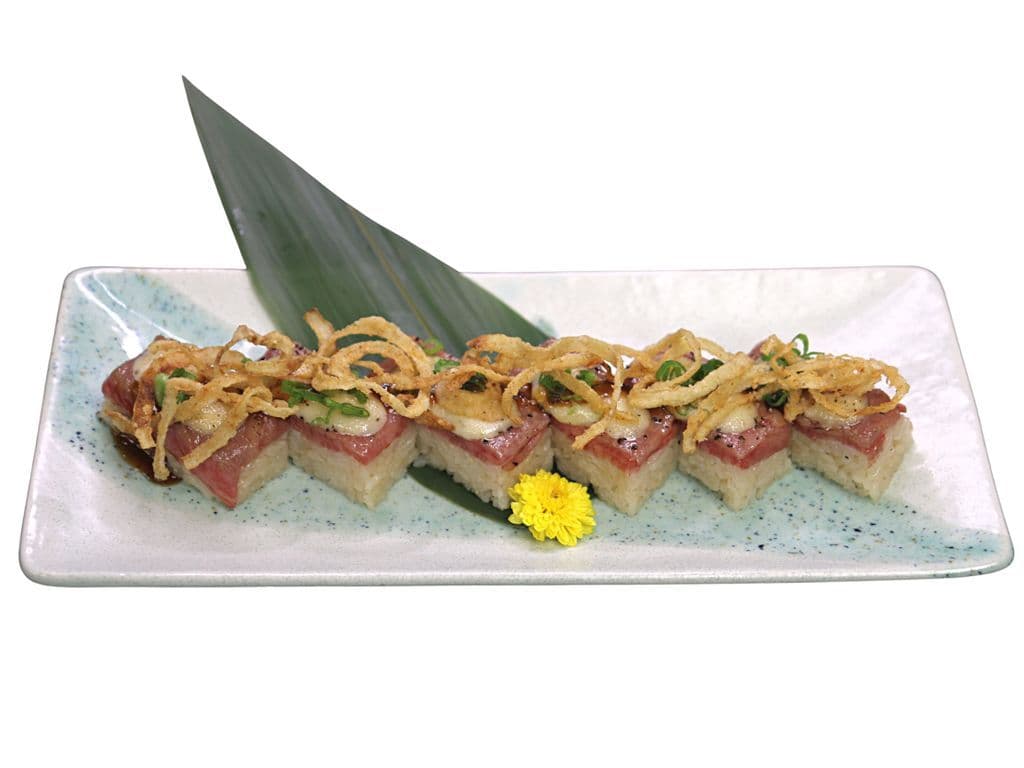 Seared Japanese Wagyu Oshizushi