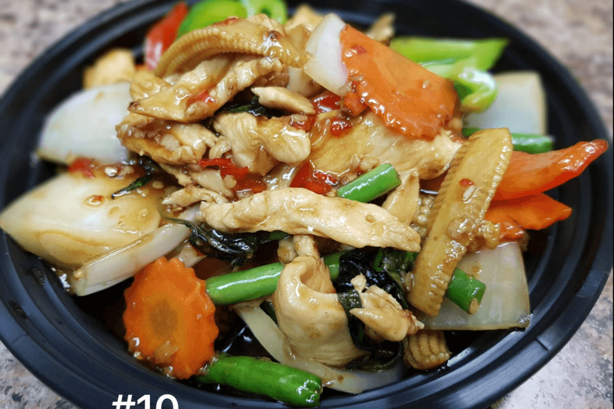 10. Pad Ga-Prow (Basil and Chili Sauce)