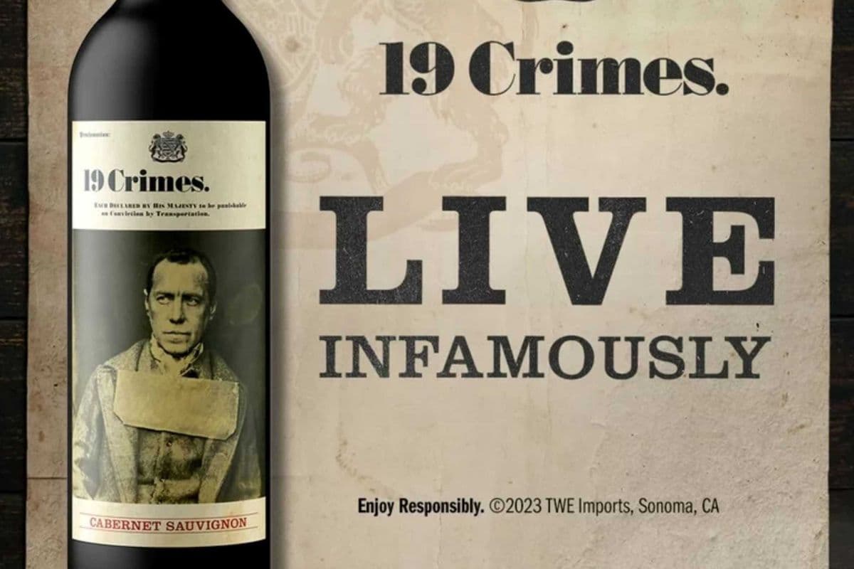 19 CRIMES CABERNET SAUVIGNON (1 x 750ML)