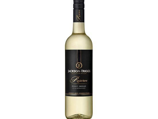 Jackson Triggs Reserve Pinot Grigio, 750mL white wine (13% ABV)