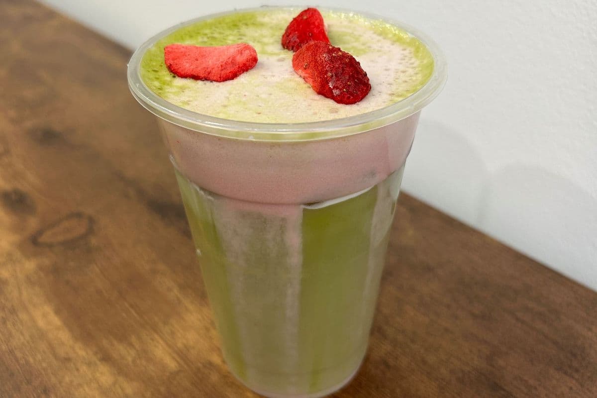 Strawberry Cold Foam Matcha (500ml)