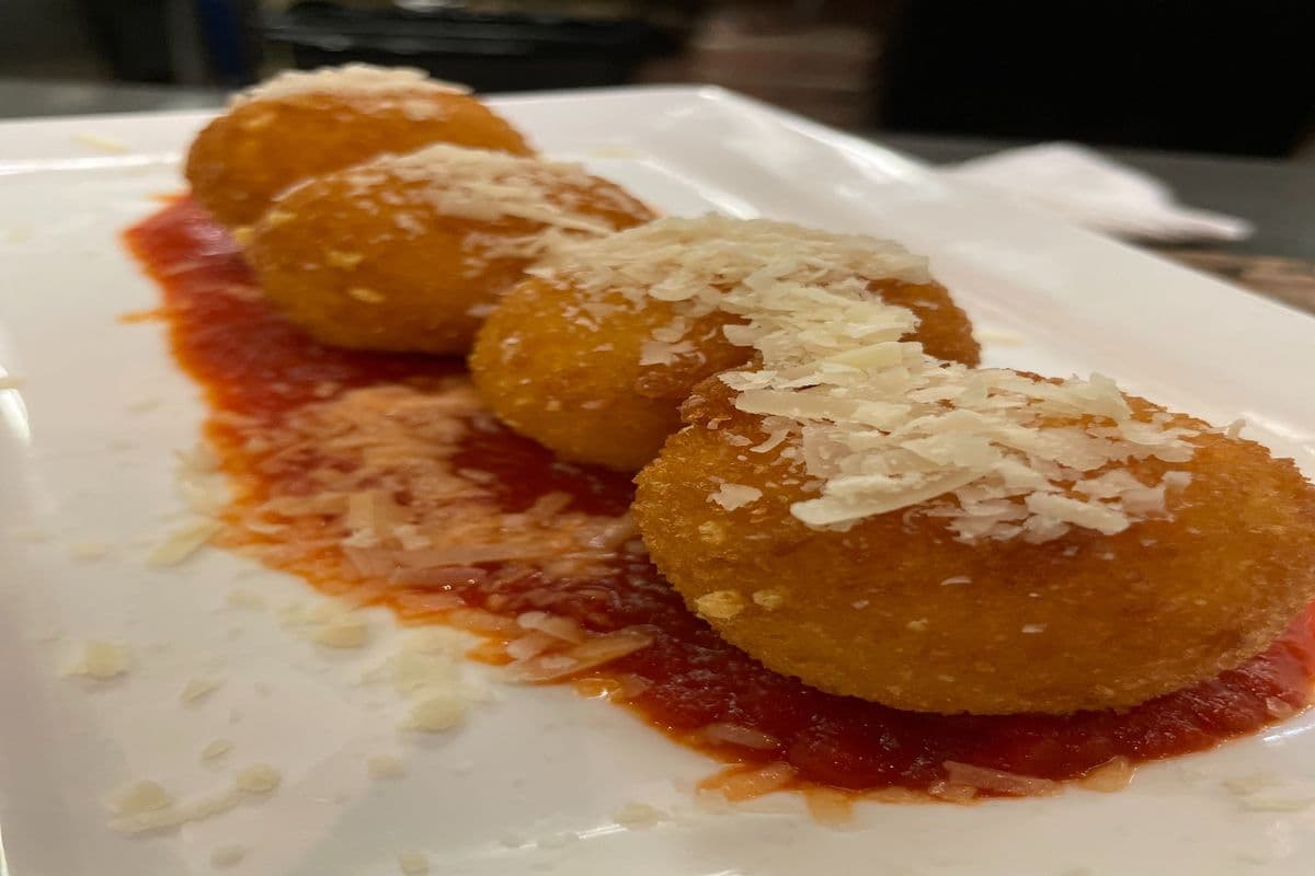 Arancini con Pomodoro