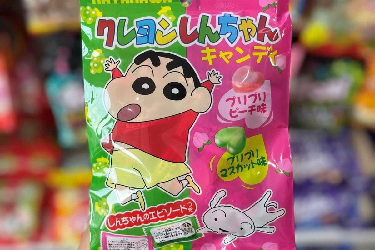 (JAPAN) HAYAKAWA CRAYON SHIN HEARTHFUL FRUIT CANDY🍬- 80G