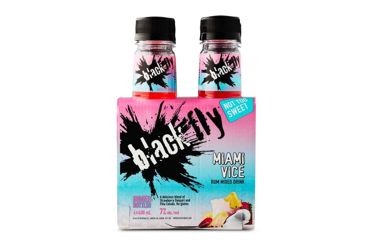 BLACK FLY RUM MIAMI VICE (1 x 4B)
