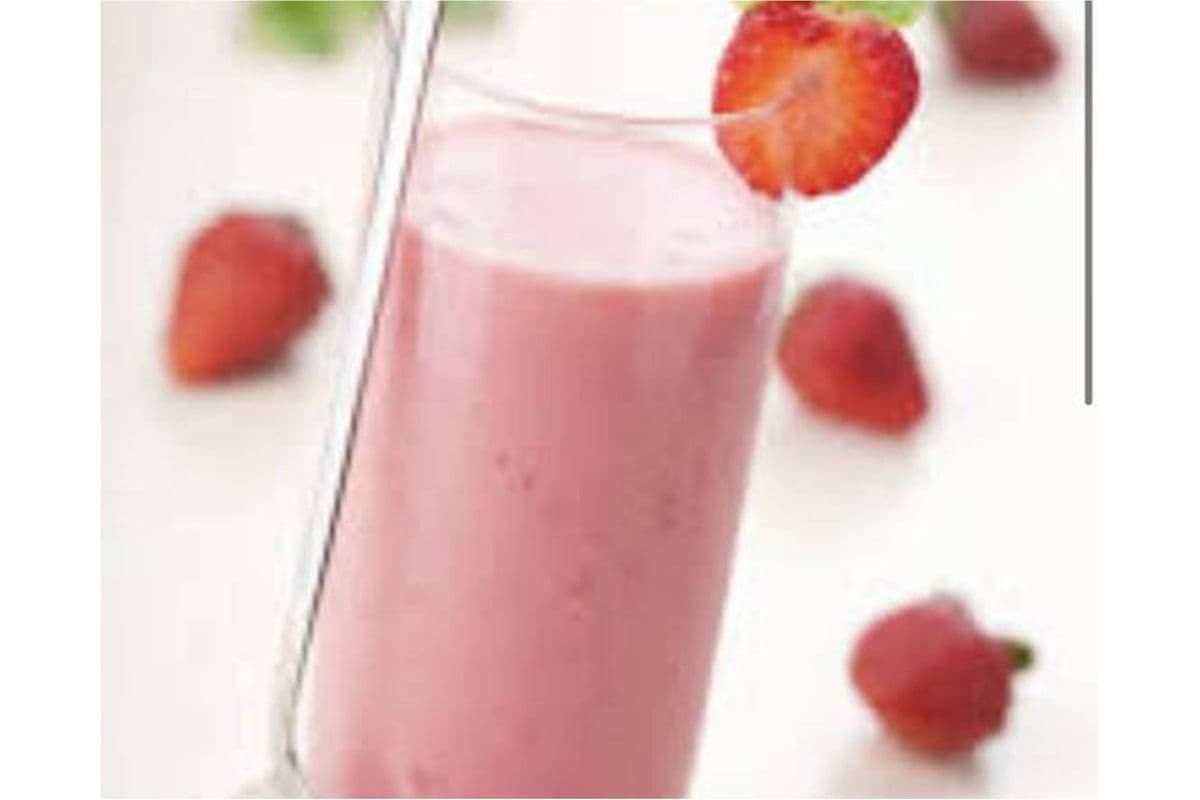 #.Strawberry Smoothie-草莓奶昔-Sinh Tố Dâu