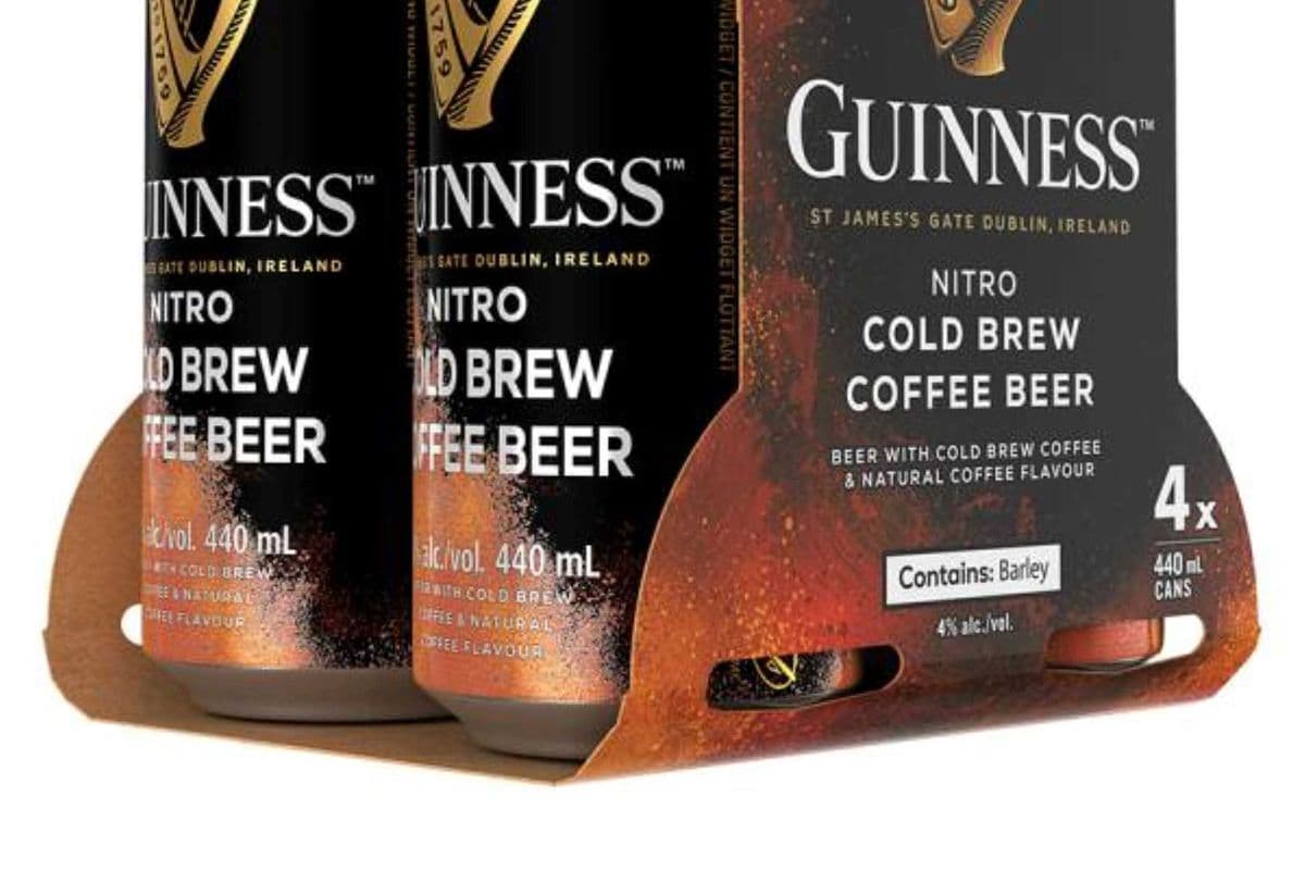 GUINNESS NITRO COLD BREW COFFEE BEER (1 x 4x440 ml)