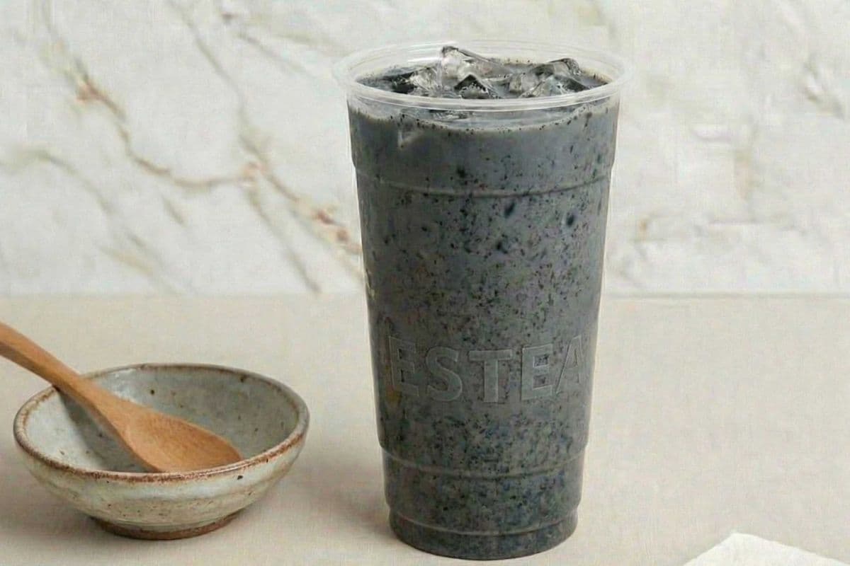 Sesame Bubble Tea