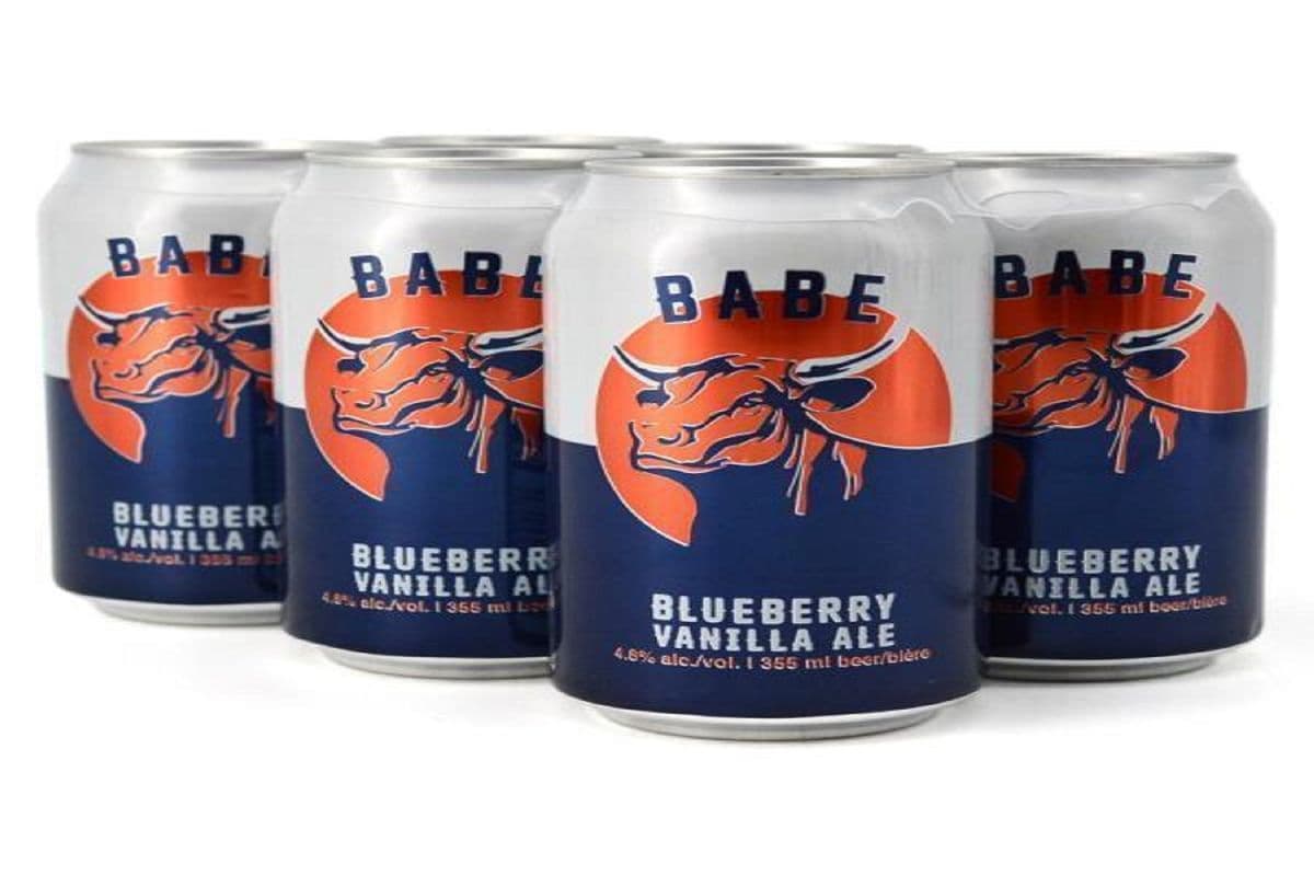 800443. Babe Blueberry Vanilla Ale (6pcs) (1 x 6pc)