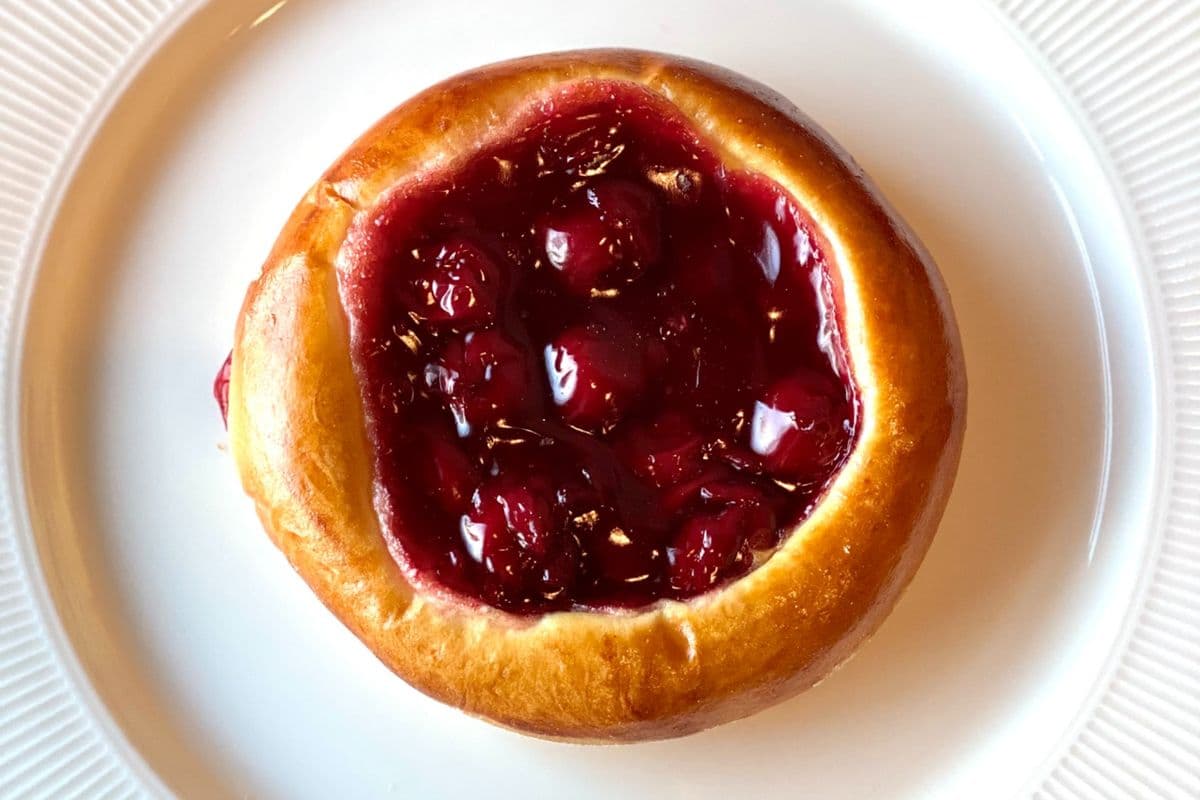 Vatrushka with Sour Cherry
