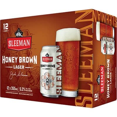 488254 Sleeman Honey Brown (12 x 355 ml)