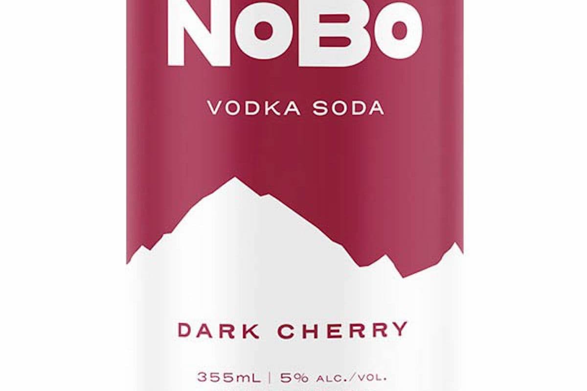 NOBO DARK CHERRY VODKA SODA 6PK (6 x 355ML)