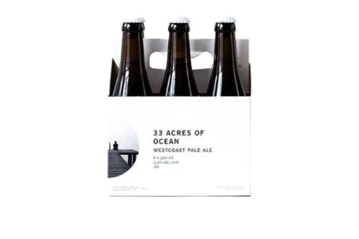 33 Acres of Ocean Pale Ale - 6x355mL Bottles (6 x 330ml)