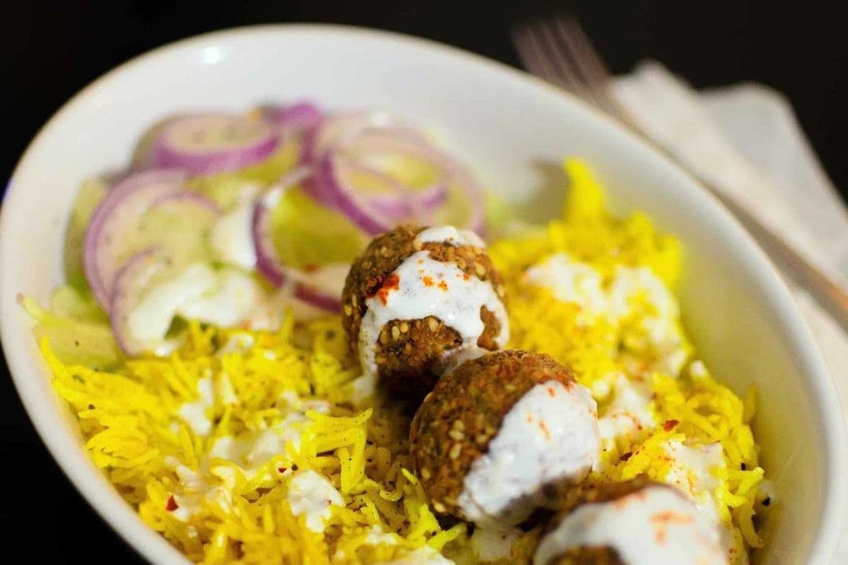 Falafel On Rocks (Vegetarian)