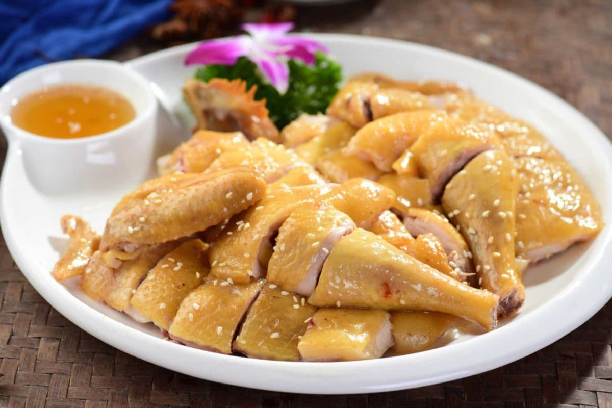 Special Steamed Salted Chicken 招牌客家鹽焗雞