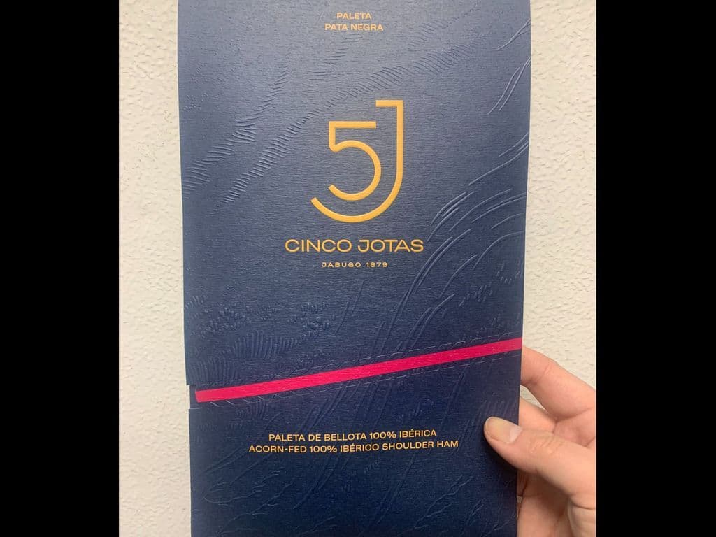 Cinco Jotas (5J) Spanish sliced meat 70g