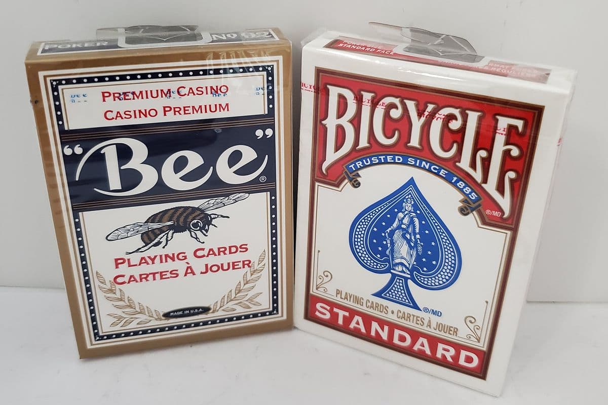 Bicycle / Bee Playing Card