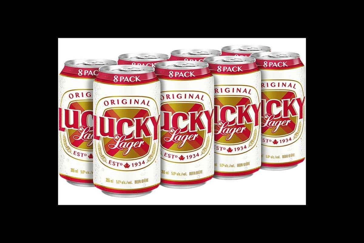 LUCKY LAGER (8 x 355ML CANS) (8 x 355ML)
