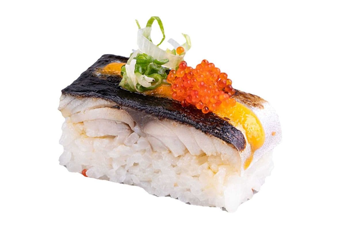 Saba Pressed Sushi (6 pcs)