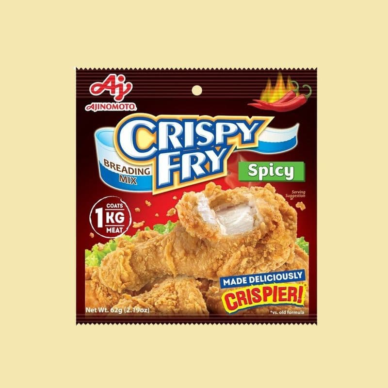 Crispy Fry Breading Mix Spicy 62g - Ajinomoto