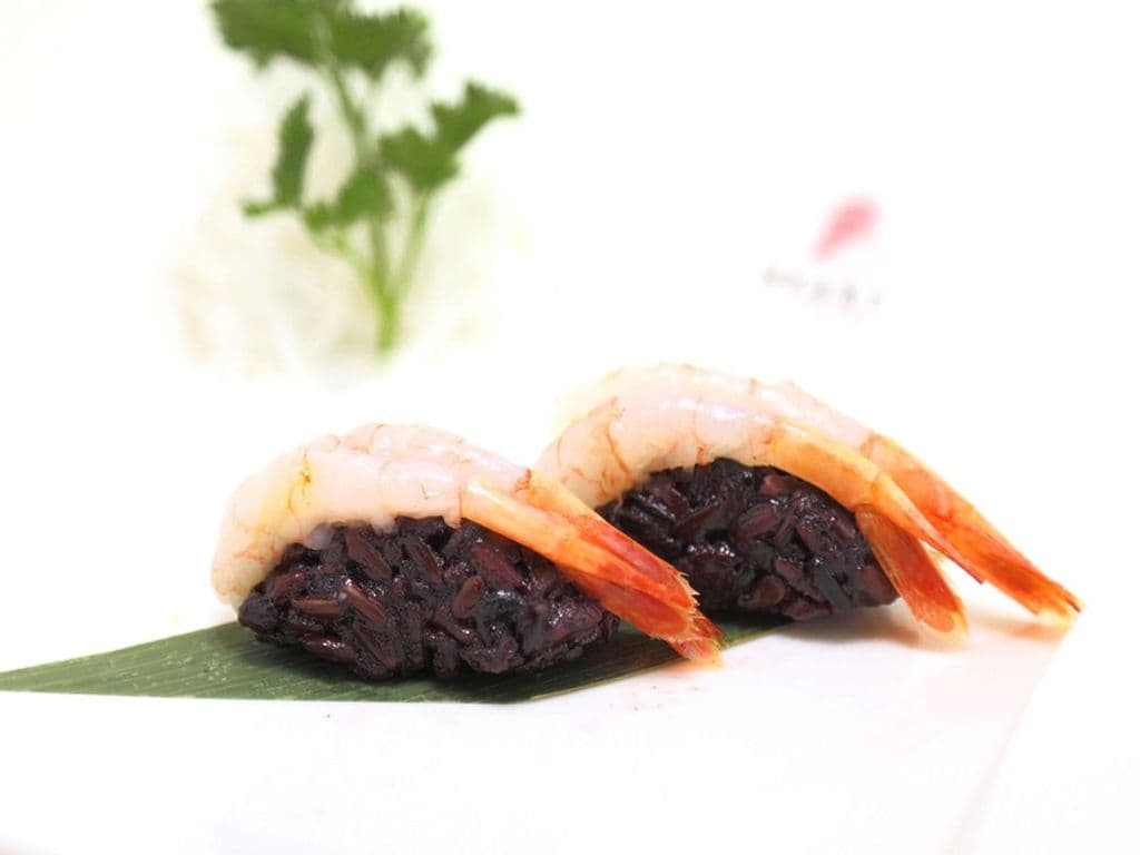 157B brown rice sweet shrimp s