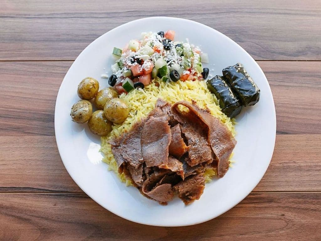 Lamb Donair Platter- OO