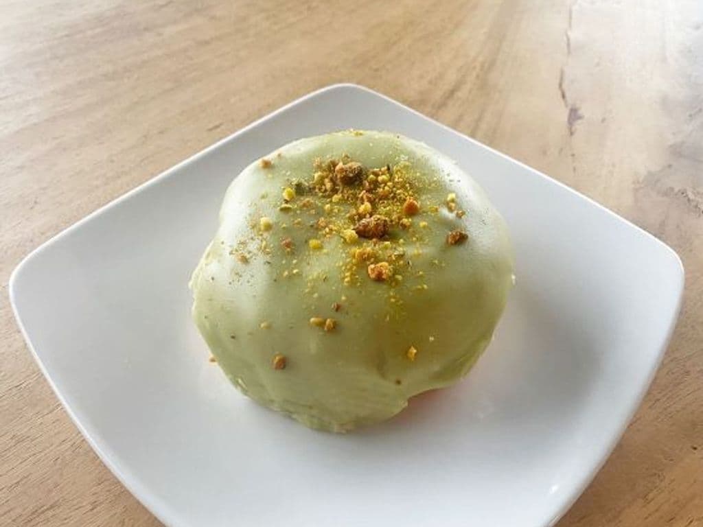 Pistachio Filled Donut
