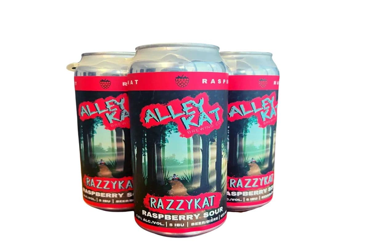 Alley Kat Razzykat Raspberry Sour 4*473ML (1 x 473 ML)