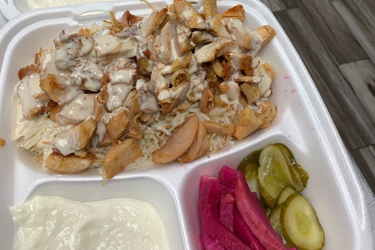 Chicken Shawarma Plate