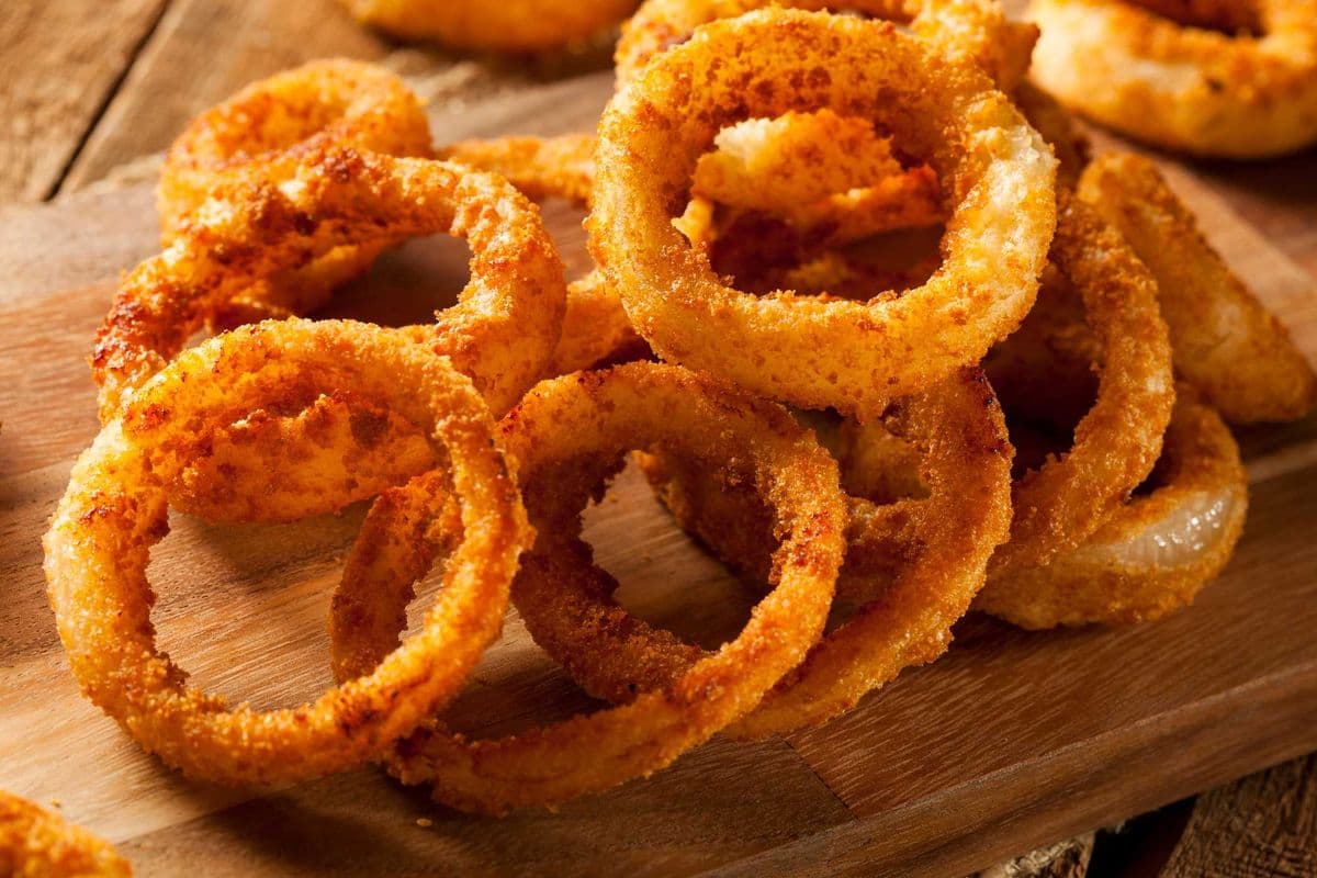 Bucket Of Onion Rings