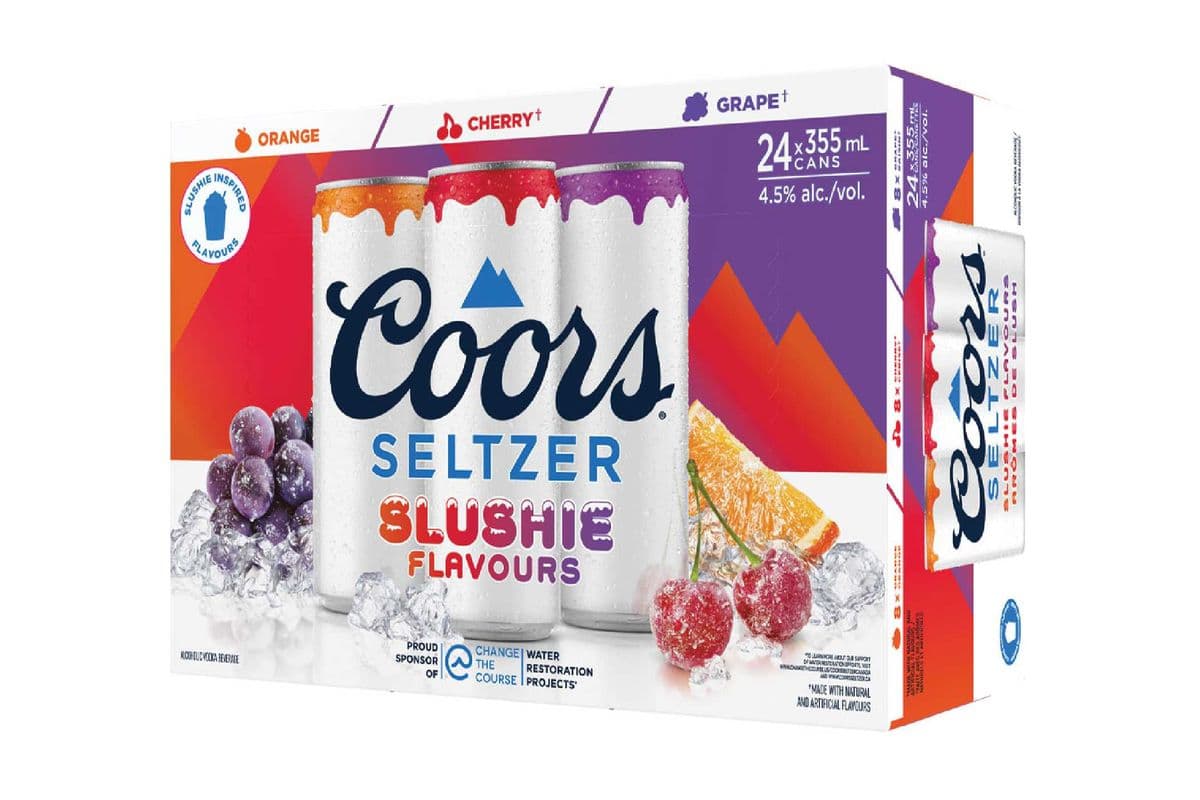 Coors Seltzer Slushie (24 x 355 ml)