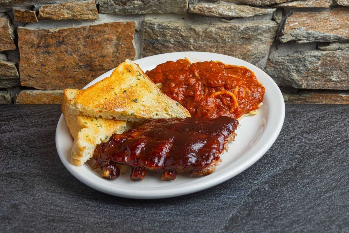 Half Rack BBQ Pork Ribs